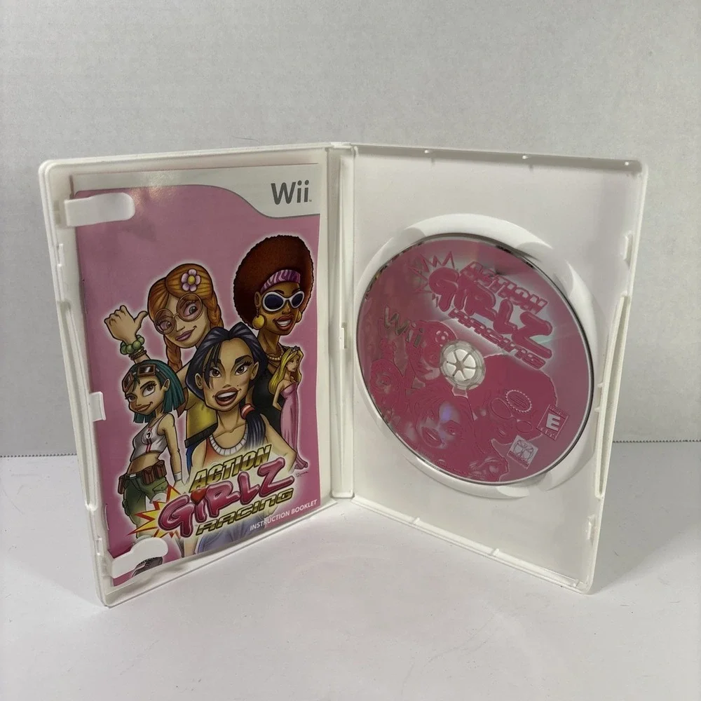 Action Girlz Racing Nintendo Wii 2008 Complete With Manual CIB Tested